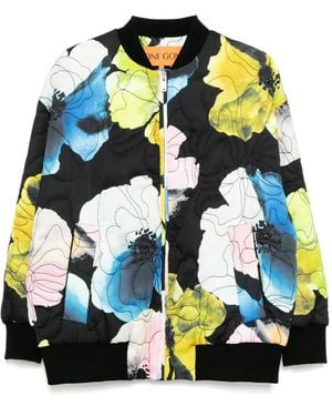 Stine Goya Chaqueta bómber Bloom - Azul