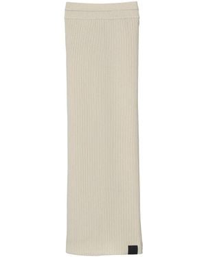 Marc Jacobs Ribbed Tube Skirt - Natural