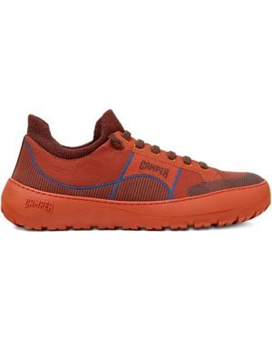Camper Peu Serra Textured Lace-Up Sneakers