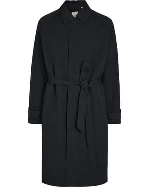 Calvin Klein Belted Trench Coat - Black