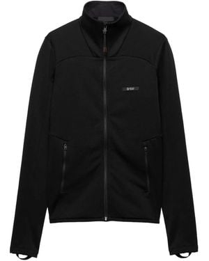 Prada Stand-Up Collar Sweater - Black