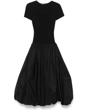 Maje Short Sleeve Dress - Black