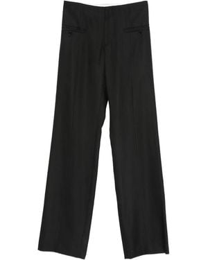 Loulou de Saison Welt-Pocket Trousers - Black