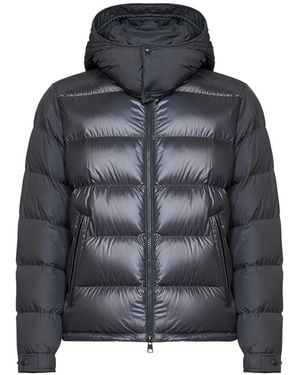 Moncler Logo-Patch Padded Jacket - Black