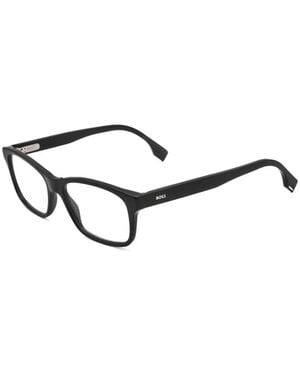 BOSS Rectangle-Frame Glasses - White