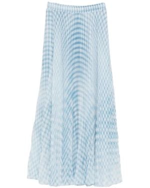 Ermanno Scervino Polyester Skirt - Blue