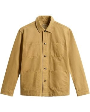 Woolrich Hemdjacke mit Taschen - Mettallic