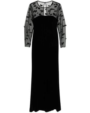 Max Mara Marocco Gown - Black