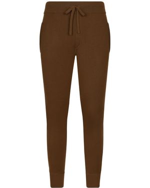 Dolce & Gabbana テーパードパンツ - ブラウン