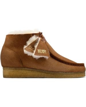Clarks Wallabee Boots - Brown