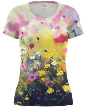 REDELK Floral-Print T-Shirt - Yellow
