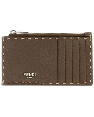 Fendi カードケース - ブラウン