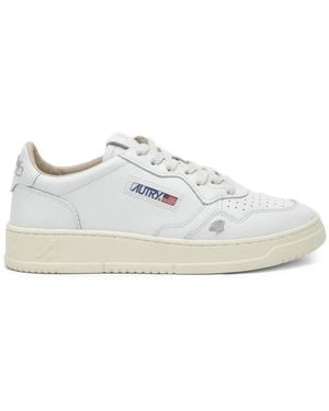 Autry Medalist Trainers - White