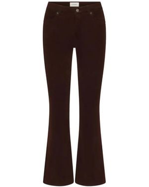 FRAME The Reboot Corduroy Flared Jeans - Brown