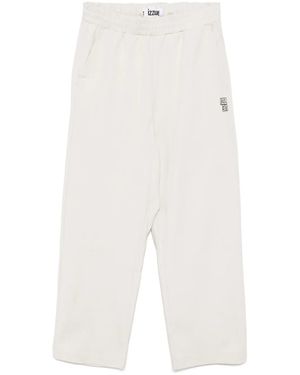 Izzue Cotton Trousers - White