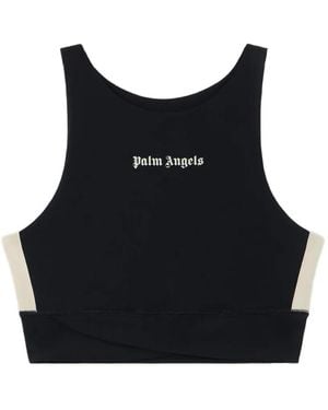 Palm Angels Classic Logo Top - Black
