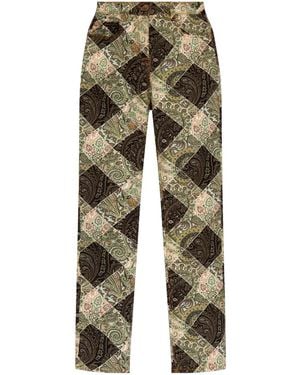 Etro Jeans a fantasia di - Verde