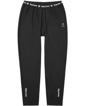 Supreme X Marmot Base Layer Trousers - Black