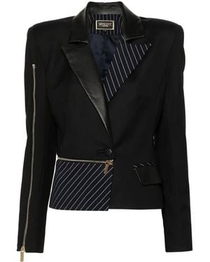 MITILIANE COUTURE Sakko Mit Kontrasteinsätzen - Schwarz