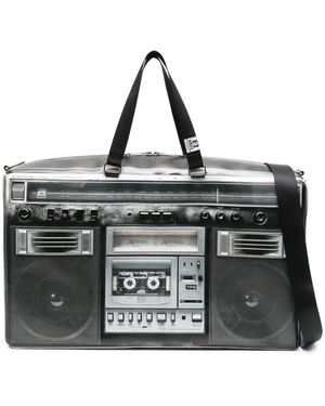 Maison Mihara Yasuhiro Boombox ハンドバッグ - ブラック