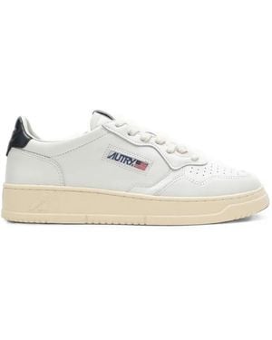 Autry Medalist Low-Top Sneakers - White