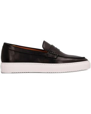Doucal's Penny leather loafers - Negro