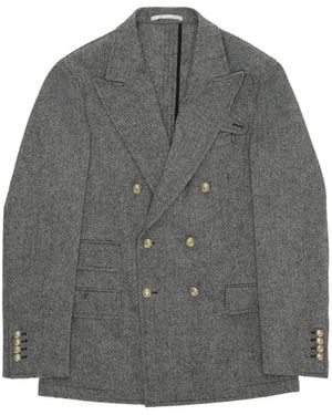 Fortela Travel Wool Blazer - Grey