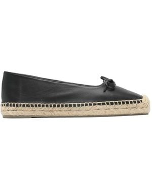 Castañer Low Jute 'Pax' Espadrilles - Black