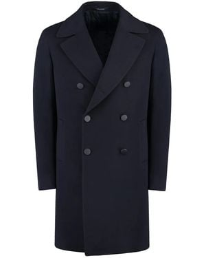 Tagliatore Cappotto Arden Doppiopetto - Blu