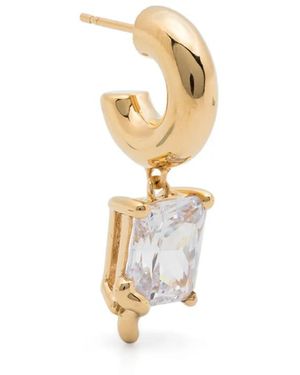 Maria Black Omotesando Ramune Hoop Earring - White
