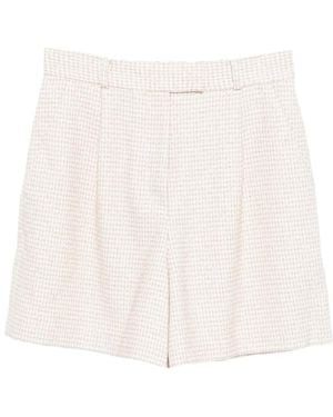 To b. by agnès b. Boucle Shorts - White