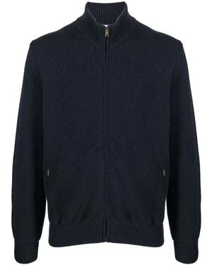 Boglioli Maglione Con Zip - Blu