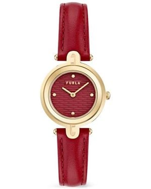 Furla Lederarmband 32Mm - Rot