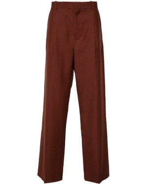 BOTTER Karierte Hose - Rot