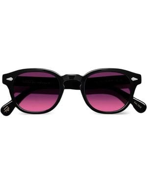 Moscot Lemtosh Round-Frame Sunglasses - Black