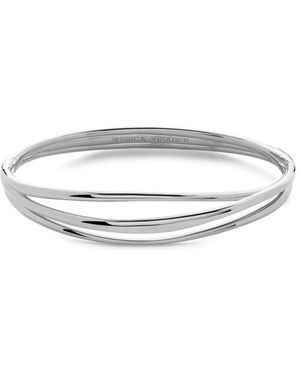 Monica Vinader Bracelet Jonc Nura - Blanc