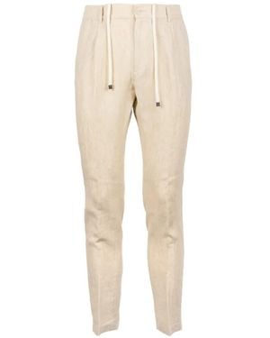 Cruna Pantalon À Lien De Resserrage - Natural