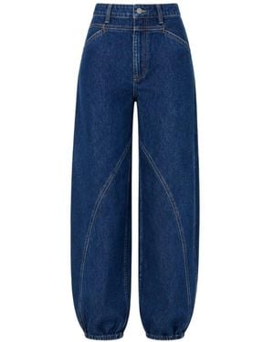 SOEUR & FRÈRES Le Barrel Jeans - Blue