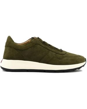 Tod's Pashmy Suede Trainers - Green