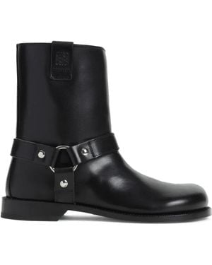 Loewe Campo バイカーブーツ - ブラック
