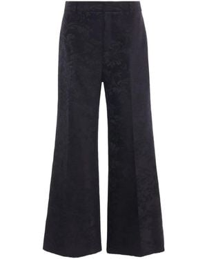 【クロエ】 Trousers - High-Waisted Trousers パンツ Chloé High Rise Flared Pants In Cotton Canvas | Chloé US