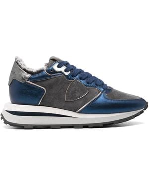 Philippe Model Tropez Haute Sneakers - Blau