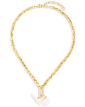 SANDRALEXANDRA Charm Link-Chain Necklace - Metallic