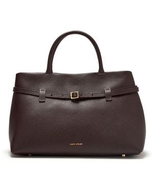 MANU Atelier Le Cambon Schultertasche 35Cm - Braun
