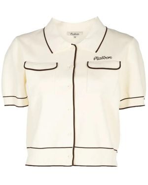 Malbon Golf Camisa Jacqueline - Neutro
