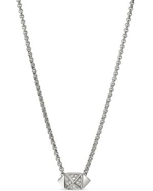 John Hardy Collar Icon Con Apliques Y Diamantes - Metálico
