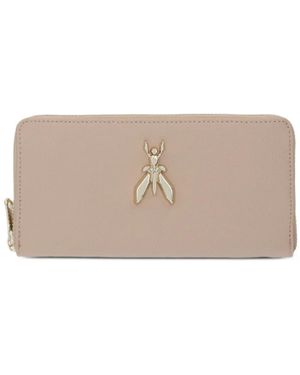 Patrizia Pepe Zip Wallet - Natural
