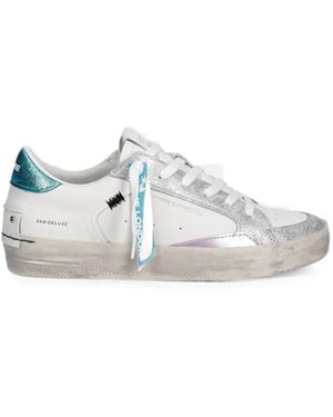 Crime London Sk8 Deluxe Trainers - White