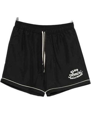 AMIRI ハーフパンツ AMIRI バンダナ ショートパンツ | ブラック | FARFETCH JP