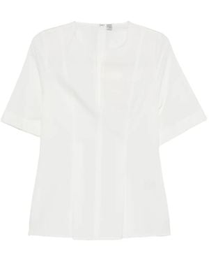 TOTEME Bluse Mit V-Ausschnitt - Weiß